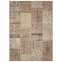 TAPETE PARA SALA CHENILLE DE POLIÉSTER 190 X 290 CM BEIGE ESTILO ELEGANTE