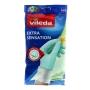 GUANTES VILEDA EXTRA SENSATION - LATEX TALLA MEDIANA