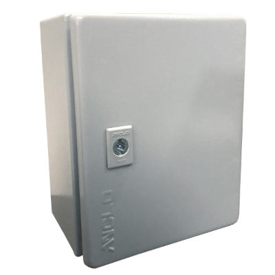 GABINETE NEMA 4/IP 66 DE 25X20X15 CM C/ PLATINA Y