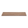 REPISA DECORATIVA 120 X 30 X 1.6 CM 1 PIEZA MELAMINA NOGAL