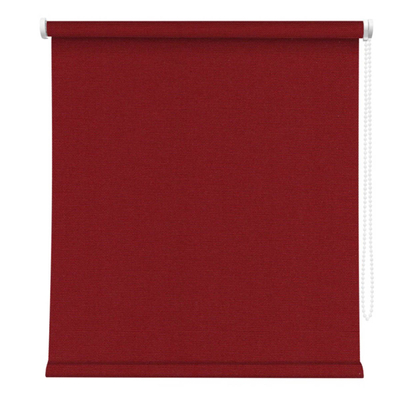 CORTINA BLACKOUT ENROLLABLE COLOR ROJO WINE 1.80 X 1.40 M