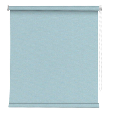 CORTINA ENROLLABLE COLOR AZUL CIELO 1.60 X 1.80 M