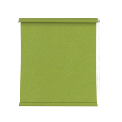 CORTINA ENROLLABLE BLACKOUT 1.60 X 1.80 M COLOR VERDE LIMÓN