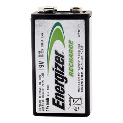 BATERÍA RECARGABLE 9V ENERGIZER