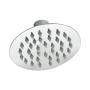 REGADERA FIJA REDONDA ACERO INOXIDABLE PLATA FÁCIL LIMPIEZA