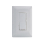 ATENUADOR DE LUZ UNIVERSAL CON PLACA DE PARED BLANCO