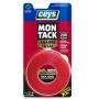 CINTA DE MONTAJE DOBLE CARA ROJO MULTISUPERFICIE 19 MM X 7.5 M AGARRE TOTAL XL PRO