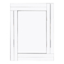 ESPEJO PARA BAÑO DE PARED RECTANGULAR VIDRIO BRILLANTE 60 X 45 CM DISEÑO MODERNO