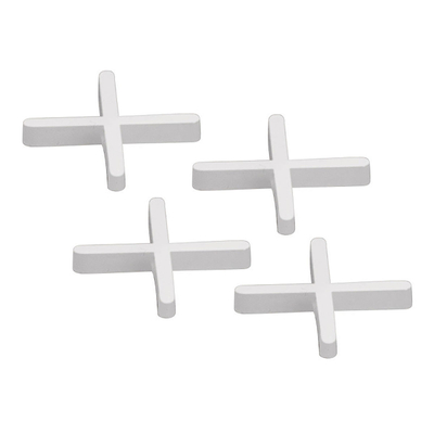 SEPARADOR DE LOSETA REUTILIZABLE 2 MM POLIETILENO BLANCO 200 PIEZAS