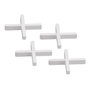 SEPARADOR DE LOSETA REUTILIZABLE 2 MM POLIETILENO BLANCO 200 PIEZAS