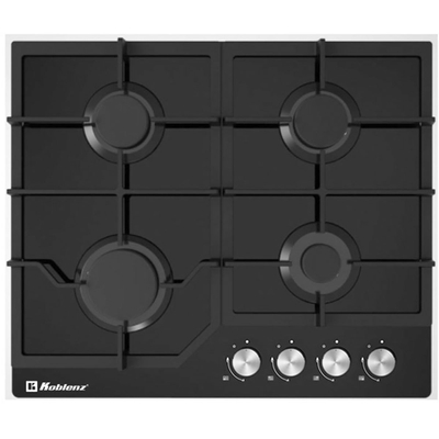PARRILLA GAS LP 60 CM VIDRIO NEGRO