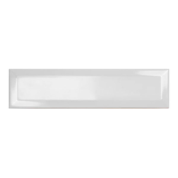 CENEFA MANHATAN BLANCO BRILLO 7.5X30 CAJA CON 1.3M2