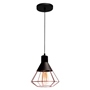 LUMINARIO COLGANTE MAXXI 8033 NEGRO/COBRE 1 LUZ