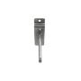 GANCHO PANEL RANURADO VEKER CROMO 10 CM