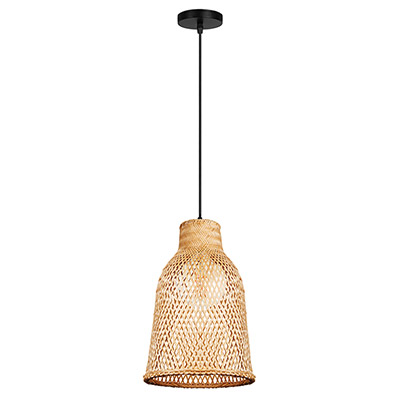 LÁMPARA COLGANTE 1.70 M X 21 CM BEIGE