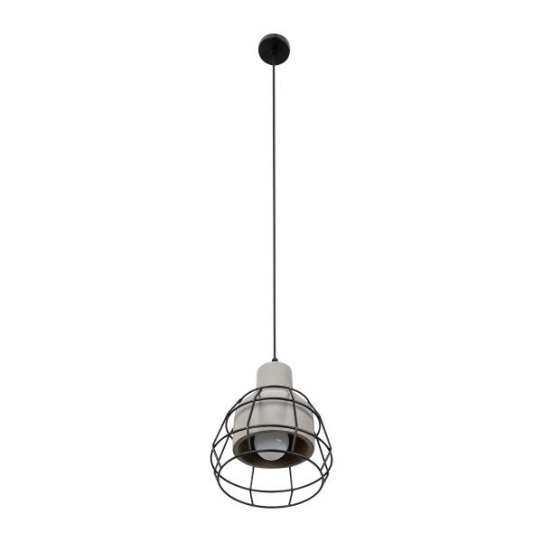 LÁMPARA COLGANTE CONTEMPORANEO E26 NEGRO