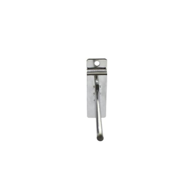 GANCHO PANEL RANURADO VEKER CROMO 15 CM