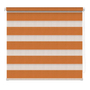 CORTINA ENROLLABLE DÚO COLOR NARANJA 1.20 X 2.20 M
