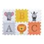 TAPETE INFANTIL EVA ABC CON ANIMALITOS 30.5 X 30.5 CM PROTECCION Y CONFORT