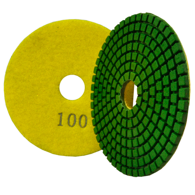 PAD DE DIAMANTE PARA MARMOL Y GRANITO PULIDORA 4" GRANO 100