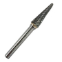 LIMA DE DOBLE FILO PARA HERRAMIENTA ROTATIVA 9 MM 5 PIEZAS