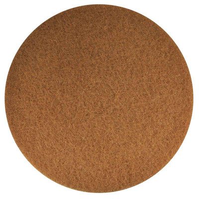 DISCO DE FIBRA PARA LIMPIAR PISOS PULIDORA 19" BEIGE