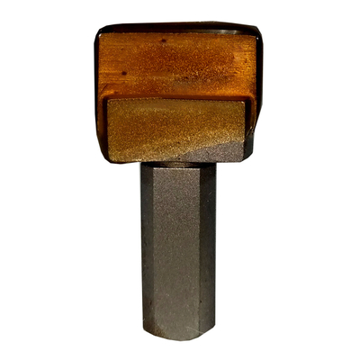 RECTIFICADORA DE DIAMANTE CONGLOMERADO 1 9/16 X 3/4"