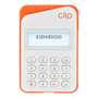 TERMINAL DE COBRO CON TARJETA 9.4 X 6.3 X 1.55 CM NARANJA