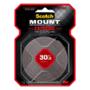 CINTA DOBLE CARA NEGRO INTERIOR 25.4 MM X 3.2 M MONTAJE EXTREMA