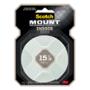 CINTA DOBLE CARA PARA MONTAJE BLANCO INTERIOR 25.4 MM X 3.2 M SOPORTA HASTA 6.8 KG