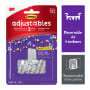 COMMAND CLIPS REPOSICIONABLES, 14 PZAS