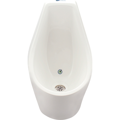 MINGITORIO SECO BLANCO REJILLA DE ACERO INOXIDABLE