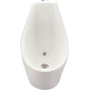 MINGITORIO SECO BLANCO REJILLA DE ACERO INOXIDABLE