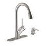 MONOMANDO COCINA MANDO TOUCHLESS EXTRAIBLE SETRA ACERO INOX