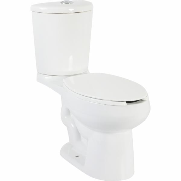 SANITARIO DE DOS PIEZAS OPTION ALARGADO BLANCO 4.8 L AHORRADOR