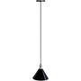 LÁMPARA COLGANTE INCANDESCENTE 1.28 M X 23.6 CM NEGRO