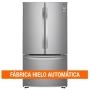 REFRIGERADOR 29 PIES FRENCH DOOR 3 PUERTAS SMART INVERTER PLATA