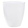 MACETA CERÁMICA REDONDA CHICA BLANCA 15 CM PARA INTERIOR Y EXTERIOR