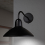 LÁMPARA SOLAR PARA EXTERIOR LED 27.1 X 25.4 X 37 CM NEGRO