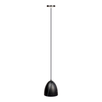 LÁMPARA COLGANTE INCANDESCENTE 1.44 M X 20 CM NEGRO FALSO