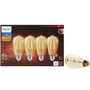 FOCO LED E26 ST19 LUZ CÁLIDA ATENUABLE 4.4 W / 40 W 4 PIEZAS