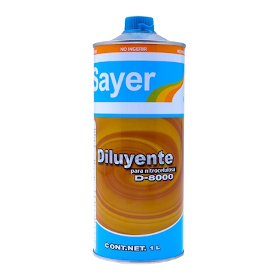 DILUYENTE SAYER PARA NITROCELULOSA TRANSPARENTE 1 L