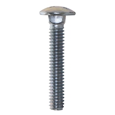 100 TORNILLOS PARA COCHE 1/4-20 X 1 1/2 PULGADAS PLATA