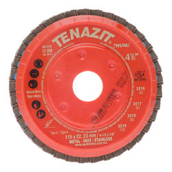 DISCO LAMINADO METAL PARA ESMERILADORA 4 1/2" GRANO 80