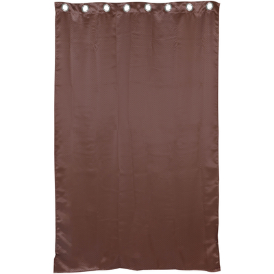 CORTINA PARA VENTANA DE POLIÉSTER CAFÉ 2.13 X 1.34 M