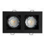 LÁMPARA DE EMPOTRAR EN TECHO TIPO DOWNLIGHT, DIRIGIBLE, OPERA FOCOS MR16 NO INCLUIDA
