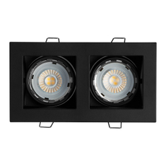 LÁMPARA DE EMPOTRAR EN TECHO TIPO DOWNLIGHT, DIRIGIBLE, OPERA FOCOS MR16 NO INCLUIDA