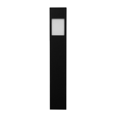 LUZ SOLAR PARA JARDÍN TIPO SOBREPONER CON SENSOR DE MOVIMIENTO 2 W NEGRO 1 PIEZA