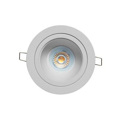 LÁMPARA DE TECHO EMPOTRABLE REDONDA 12" 50 W BLANCA