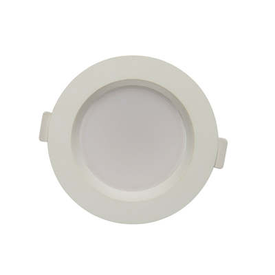 LÁMPARA DE TECHO EMPOTRABLE LED NO DIMEABLE REDONDA 4" 5 W BLANCA